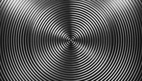 Black and white optical illusion pattern. 스톡 일러스트