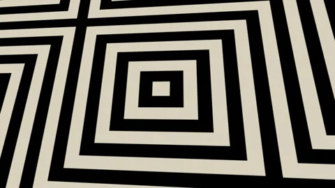 Black and White Pattern Animation Stock Footage 257788569
