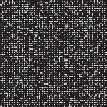 Black and white pattern. BW vector halftone backgound Stock-Illustration