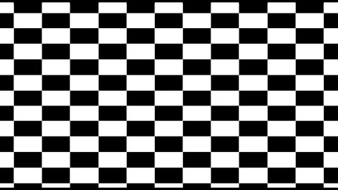 Black and white pattern checkers vertical. Future geometric patterns motion Stock Footage 128925269