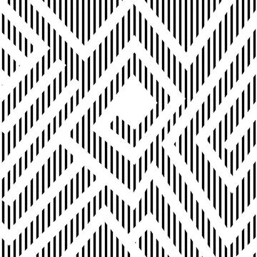 A black and white pattern with diagonal stripes Stock Illustration