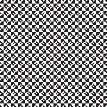 Black and white pattern geometric abstract graphic Stock Illustration