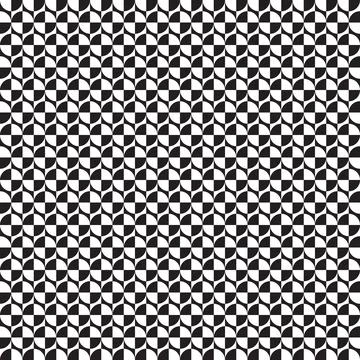 Black and white pattern geometric abstract graphic Stock Illustration