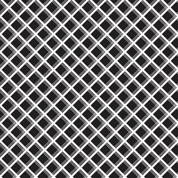 Black and white pattern geometric abstract graphic Stock Illustration