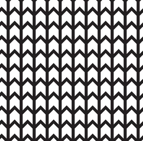 Black and white pattern geometric abstract graphic Stock Illustration