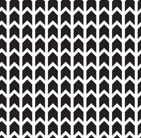 Black and white pattern geometric abstract graphic Illustrazione stock