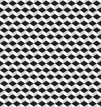 Black and white pattern geometric abstract graphic Stock Illustration