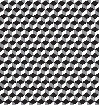 Black and white pattern geometric abstract graphic Stock Illustration