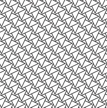 Black and white pattern geometric abstract graphic Stock Illustration