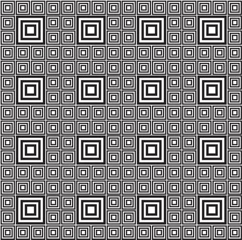 Black and white pattern geometric abstract graphic Illustrazione stock