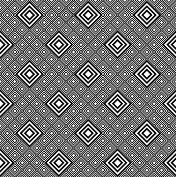 Black and white pattern geometric abstract graphic Stock Illustration