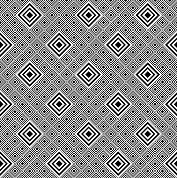 Black and white pattern geometric abstract graphic Stock Illustration