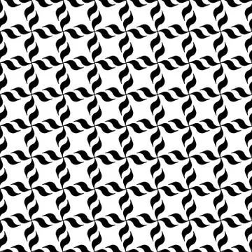 Black and white pattern Stock Illustration