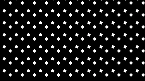Black and White Pattern Loop Background Stock Footage