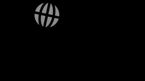 Black and white pattern on a minimal background. Video stock 124706816