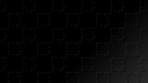 Black and white pattern on a minimal background. Video stock 124706961
