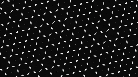 Black and white pattern on a minimal background. Vídeos de archivo 126270722