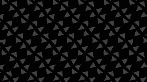 Black and white pattern on a minimal background. Vídeo Stock 132173989