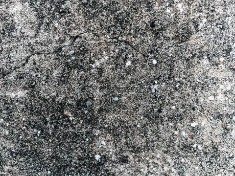 Black and white pattern stone cement floor Stock Photos