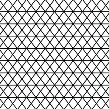 Black and white pattern triangles background vector design Illustrazione stock
