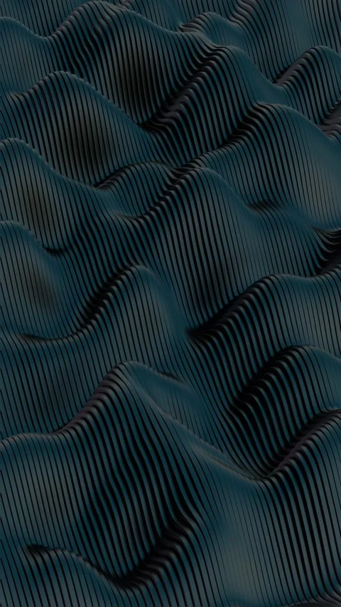 A black and white pattern with wavy lines Stock Footage 309924836