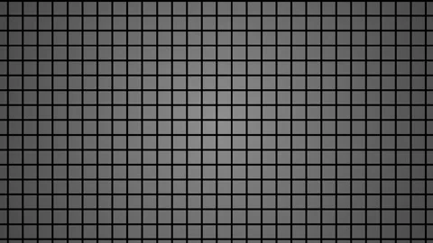 Black and white pixel grid pattern. Stock Footage 334863798