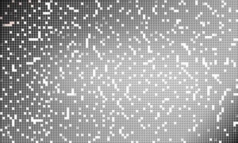 Black and white pixel pattern 库存插图