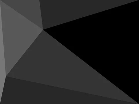 Black and white polygonal pattern Abstract geometric background Triangular .. Stockillustratie