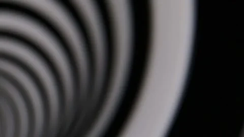 Black and white psychedelic, retro style Stock Footage 236585746