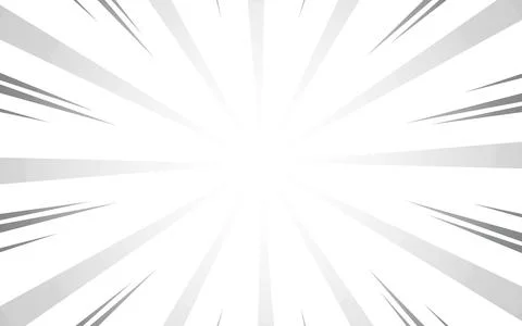 Black and white radial lines comics style backround. イラスト素材