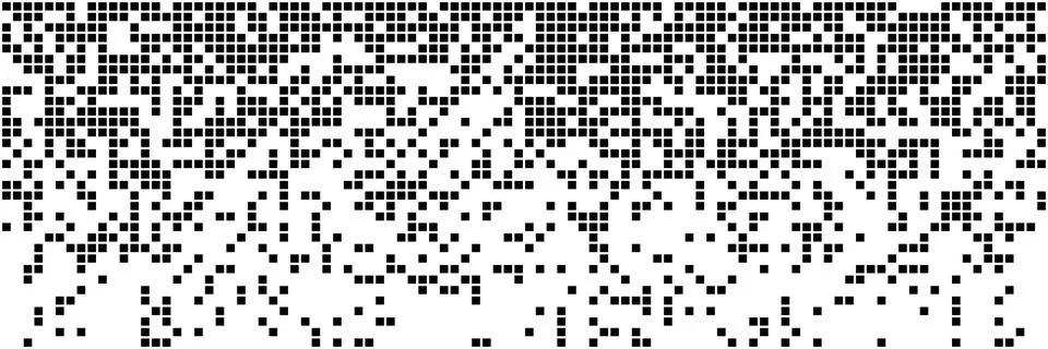 Black and White Random Pixels Pattern. Shuffled pixels texture background. Cl Ilustração Stock