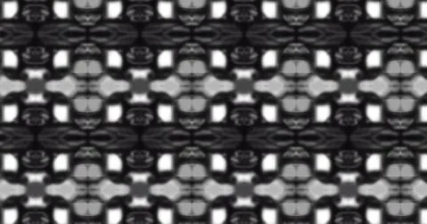 Black and white repetitive reflection map of a small black box kind of thin.. Stock Illustration