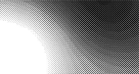 Black and white retro comic pop art background with halftone dots design, vec Illustrazione stock