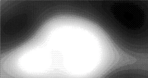 Black and white retro comic pop art background with halftone dots design, vec Stock Illustration