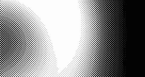 Black and white retro comic pop art background with halftone dots design, vec 스톡 일러스트