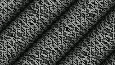 Black and White Rolls, Unique Design, Shape, Background, Figure, Exclusive Stock Footage 304114484
