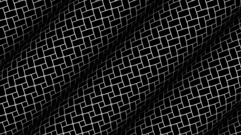 Black and White Rolls, Unique Design, Figure, Shape, Background, Exclusive Stock Footage 304114516