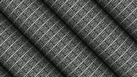 Black and White Rolls, Unique Design, Exclusive, Shape, Background, Figure Stock Footage 304114649