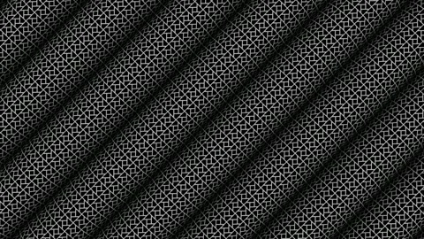 Black and White Rolls, Unique Design, Background, Shape, Exclusive, Figure Stock Footage 304114776