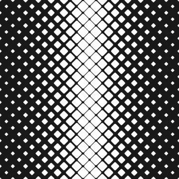 Black and white rounded square pattern background - vector design 스톡 일러스트