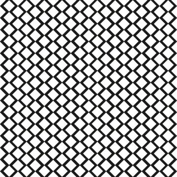 Black and white seamless pattern of diamonds Illustrazione stock