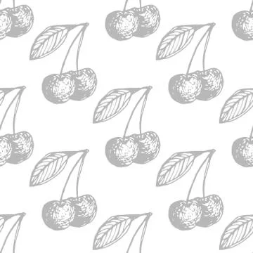 Black and white seamless pattern Stock Illustration