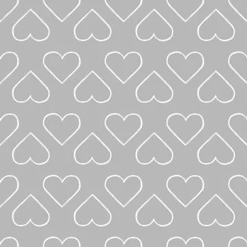Black and white seamless pattern Stock Illustration