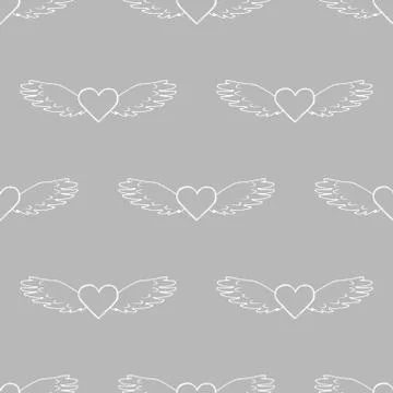 Black and white seamless pattern Stock Illustration