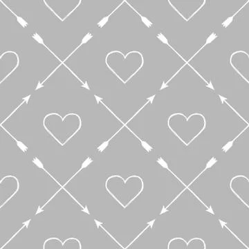 Black and white seamless pattern Stock Illustration