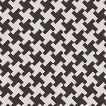 Black and White Seamless Pattern Stock Illustration