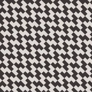 Black and White Seamless Pattern Stock Illustration