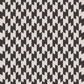 Black and White Seamless Pattern Stock Illustration