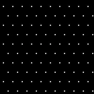 Black and white seamless pattern background circle circle design polka dot Stock Illustration