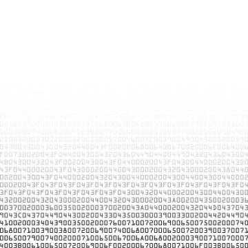 Black and white security background with HEX-code Illustrazione stock